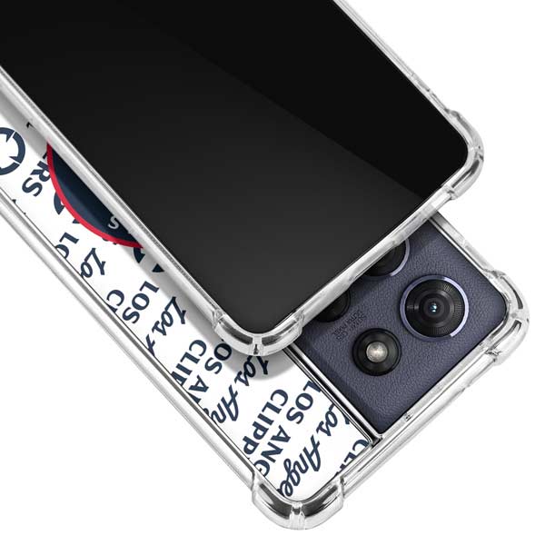 NBA Los Angeles Clippers Blast Text Moto G Stylus 5G (2025) Clear Case