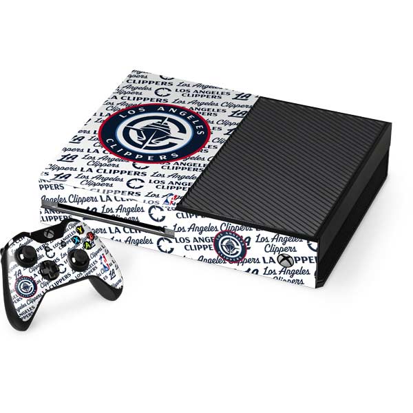 NBA Los Angeles Clippers Blast Text Xbox One Skins