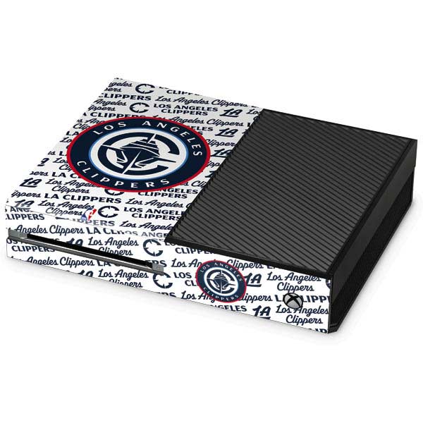 NBA Los Angeles Clippers Blast Text Xbox One Skins