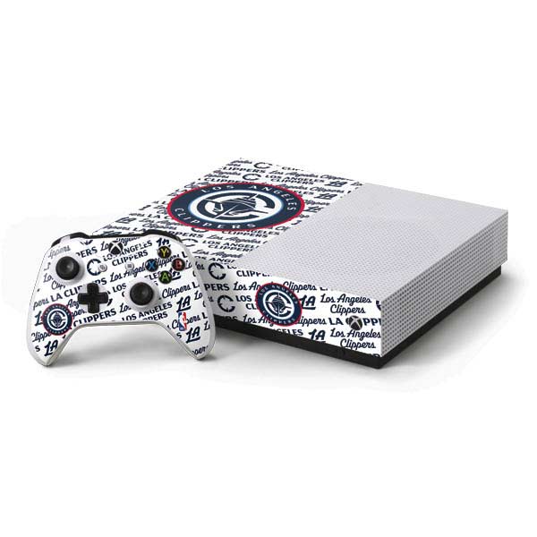 NBA Los Angeles Clippers Blast Text Xbox One Skins
