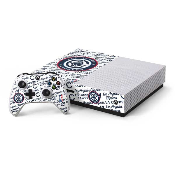 NBA Los Angeles Clippers Blast Text Xbox One Skins