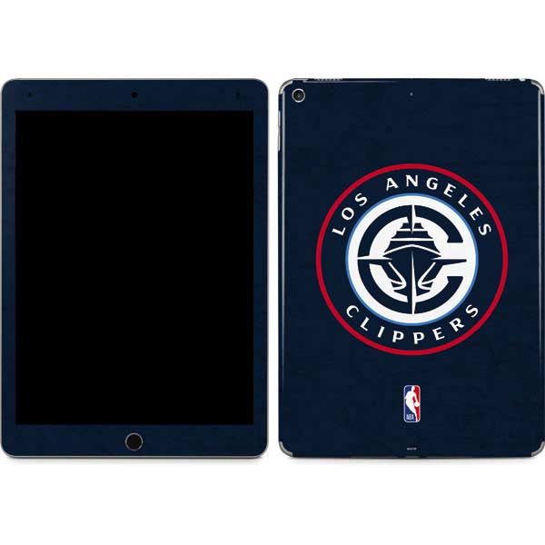 NBA Los Angeles Clippers Distressed Blue iPad Skins
