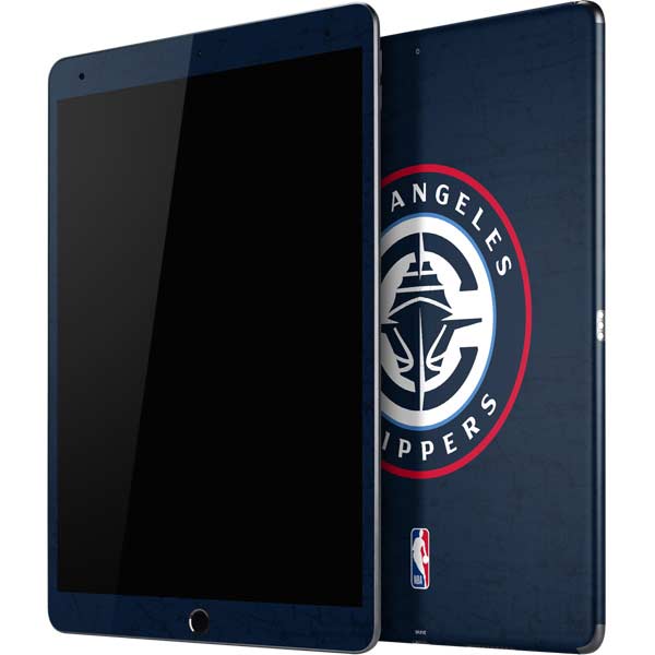 NBA Los Angeles Clippers Distressed Blue iPad Skins