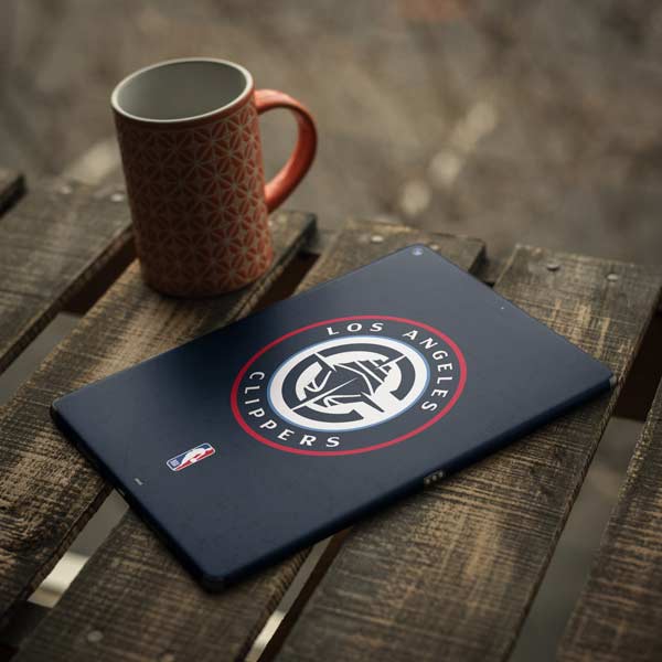 NBA Los Angeles Clippers Distressed Blue iPad Skins