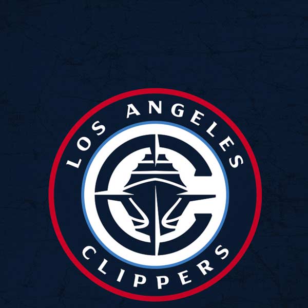 NBA Los Angeles Clippers Distressed Blue iPhone XS Skin