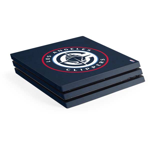 NBA Los Angeles Clippers Distressed Blue PlayStation PS4 Skins