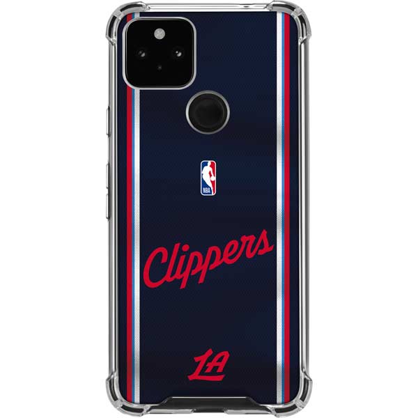 NBA Los Angeles Clippers Distressed Red Pixel Cases