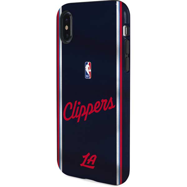 NBA Los Angeles Clippers Distressed Red iPhone XS Pro Case