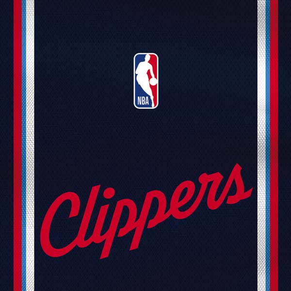 NBA Los Angeles Clippers Distressed Red iPhone XS Pro Case