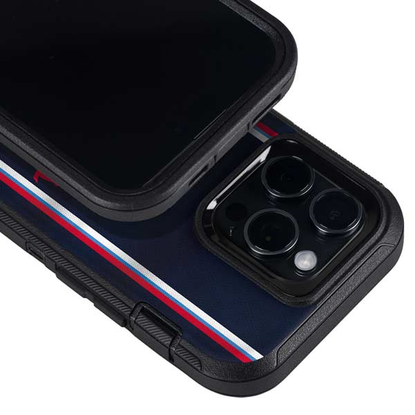 NBA Los Angeles Clippers Distressed Red Otterbox Defender iPhone Skin