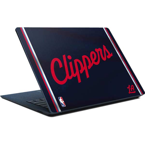 NBA Los Angeles Clippers Distressed Red Surface Laptop Skin
