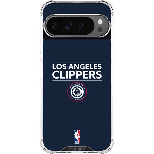 NBA Los Angeles Clippers Standard Blue Google Pixel 10 Pro Clear Case