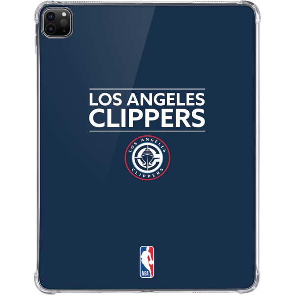 NBA Los Angeles Clippers Standard Blue iPad Pro 11in (2024) Clear Case
