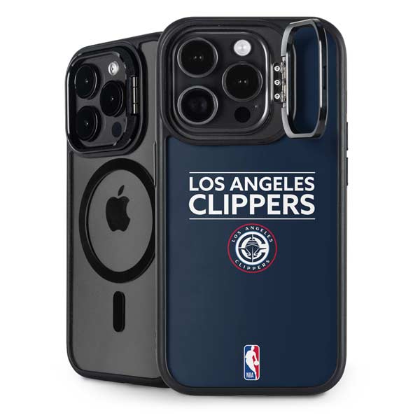 NBA Los Angeles Clippers Standard Blue iPhone 14 Pro Kickstand Case
