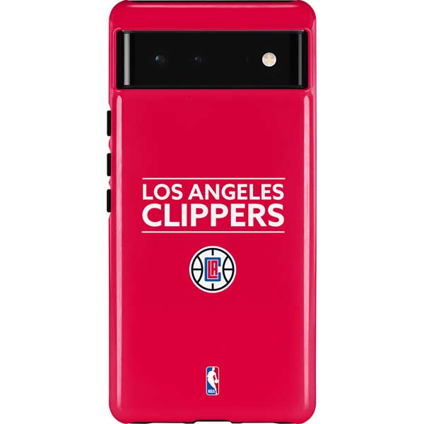 NBA Los Angeles Clippers Standard Red Pixel Cases