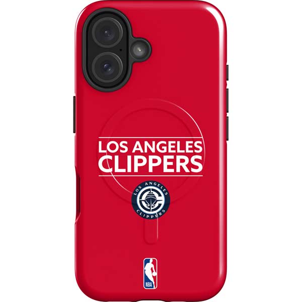 NBA Los Angeles Clippers Standard Red iPhone 16 Magsafe Impact Case