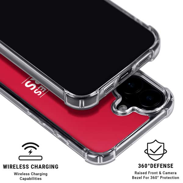 NBA Los Angeles Clippers Standard Red iPhone 17 MagSafe Case