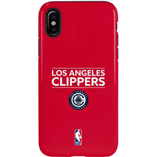 NBA Los Angeles Clippers Standard Red iPhone XS Pro Case