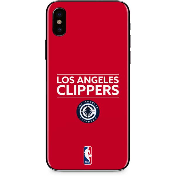 NBA Los Angeles Clippers Standard Red iPhone XS Skin