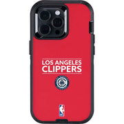 NBA Los Angeles Clippers Standard Red Otterbox Defender iPhone Skin