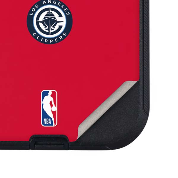 NBA Los Angeles Clippers Standard Red Otterbox Defender iPhone Skin