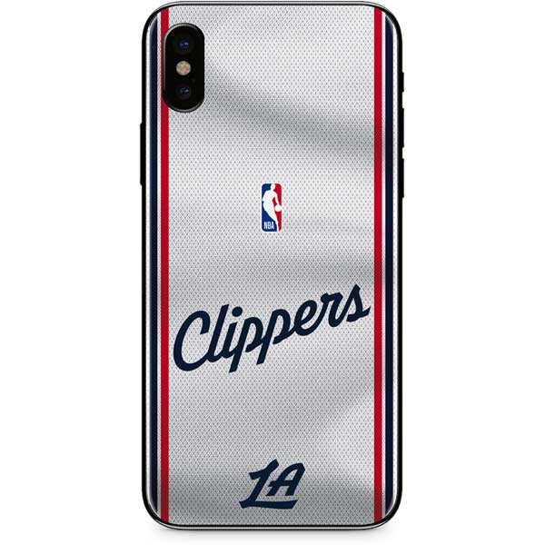 NBA Los Angeles Clippers Team Jersey iPhone XS Skin