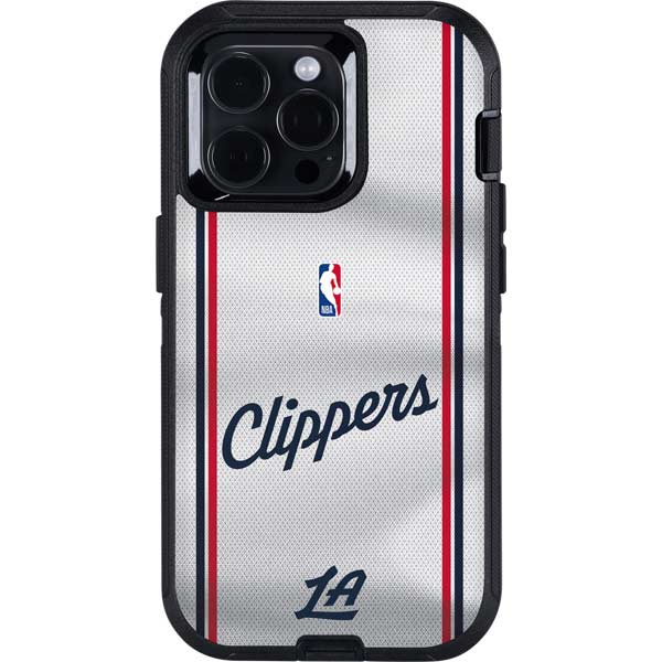 NBA Los Angeles Clippers Team Jersey Otterbox Defender iPhone Skin