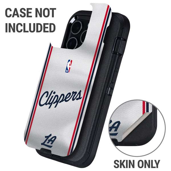 NBA Los Angeles Clippers Team Jersey Otterbox Defender iPhone Skin