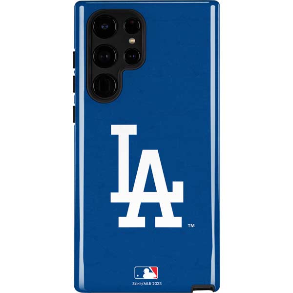 MLB Los Angeles Dodgers - Solid Distressed Galaxy S25 Ultra Impact Case
