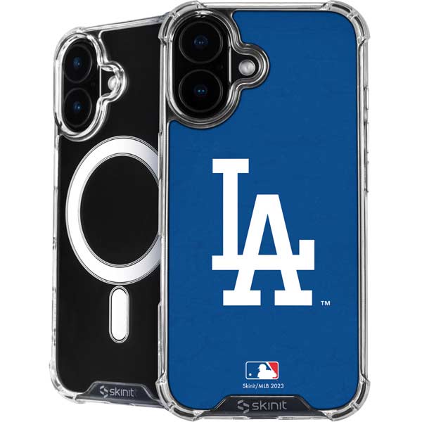 MLB Los Angeles Dodgers - Solid Distressed iPhone 16 MagSafe Case