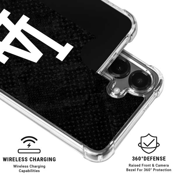 MLB Los Angeles Dodgers Dark Wash Galaxy S26 Clear Case