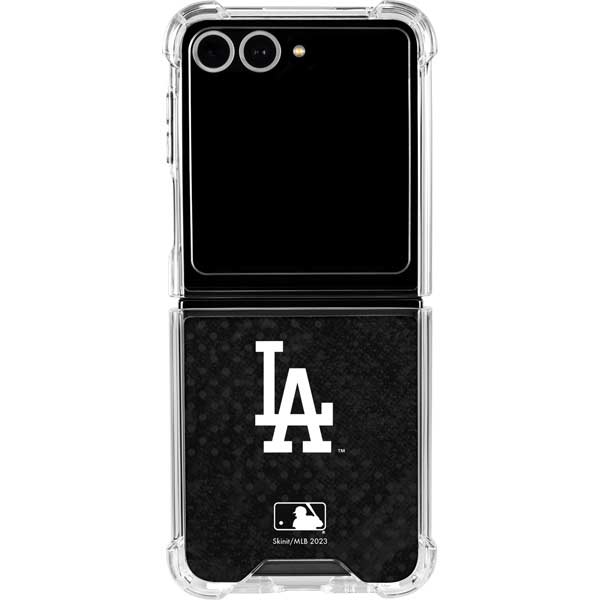 MLB Los Angeles Dodgers Dark Wash Galaxy Z Flip7 Clear Case