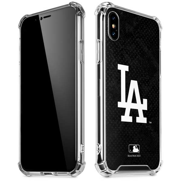 MLB Los Angeles Dodgers Dark Wash iPhone X/XS Clear Case