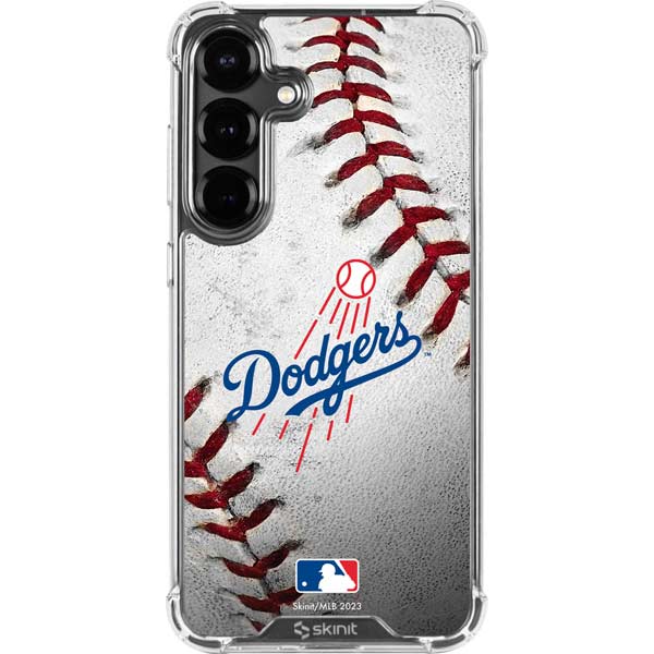 MLB Los Angeles Dodgers Game Ball Galaxy S26 Clear Case