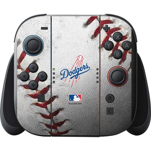 MLB Los Angeles Dodgers Game Ball Nintendo Switch 2 (2025) with Joy-Con Skin