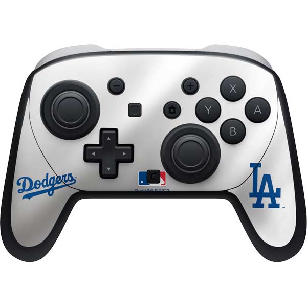 MLB Los Angeles Dodgers Home Jersey Nintendo Switch 2 (2025) Pro Controller Skin
