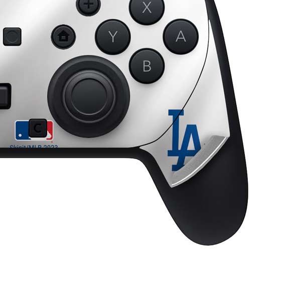 MLB Los Angeles Dodgers Home Jersey Nintendo Switch 2 (2025) Pro Controller Skin