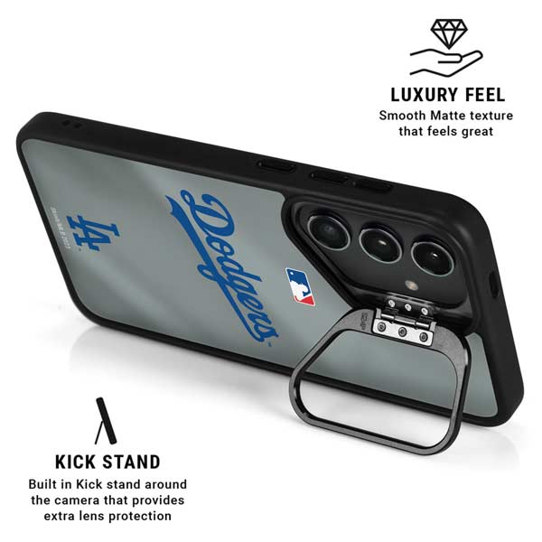MLB Los Angeles Dodgers Road Jersey Galaxy S26 Ultra Kickstand Case