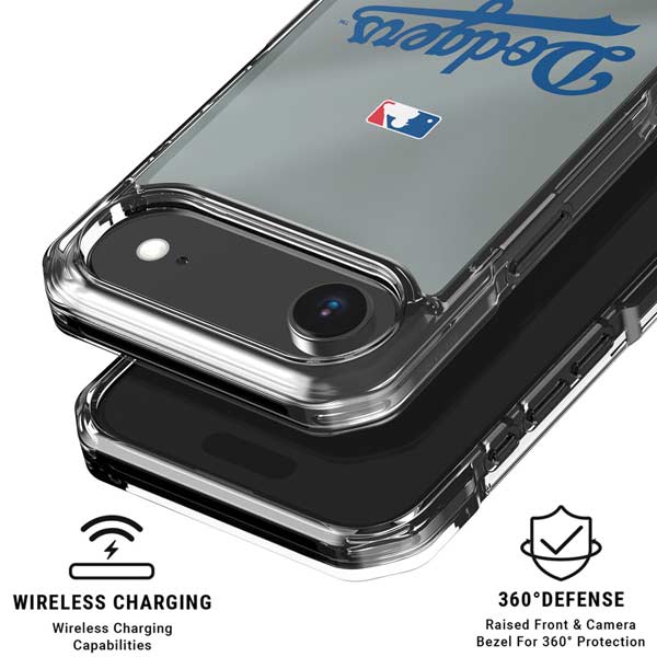 MLB Los Angeles Dodgers Road Jersey iPhone 17 Air Clear Case