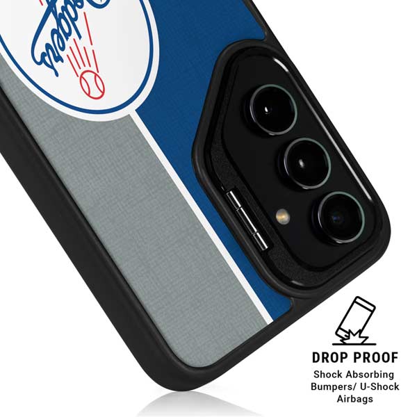 MLB Los Angeles Dodgers Split Galaxy S26 Kickstand Case