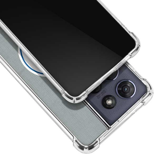 MLB Los Angeles Dodgers Split Moto G 5G (2025) Clear Case