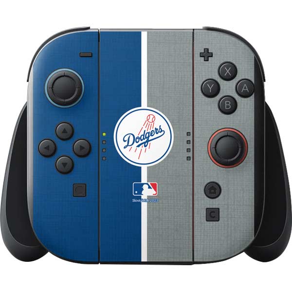 MLB Los Angeles Dodgers Split Nintendo Switch 2 (2025) with Joy-Con Skin