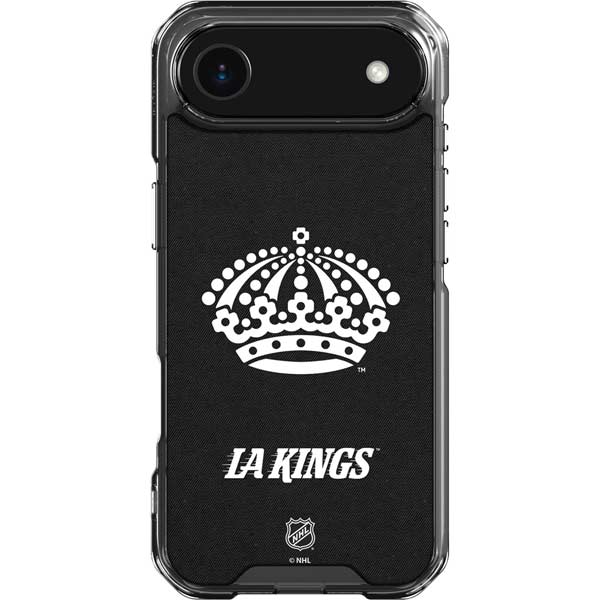 NHL Los Angeles Kings Black Background iPhone 17 Air Clear Case