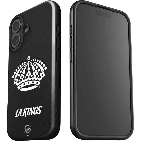 NHL Los Angeles Kings Black Background iPhone 17 Impact Case