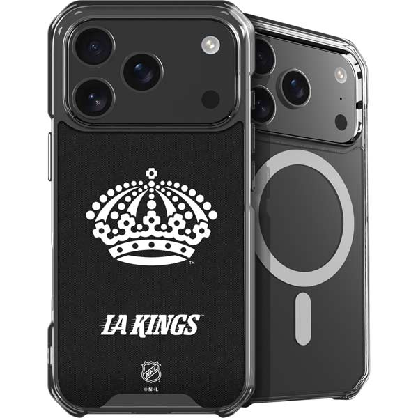 NHL Los Angeles Kings Black Background iPhone 17 Pro Max MagSafe Case