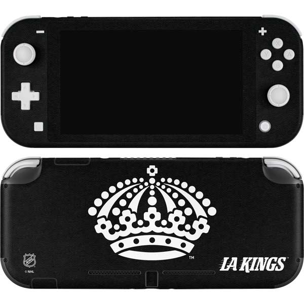 NHL Los Angeles Kings Black Background Nintendo Switch Lite Skin