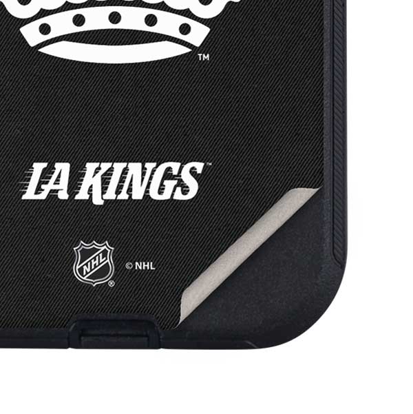NHL Los Angeles Kings Black Background Otterbox Defender iPhone Skin