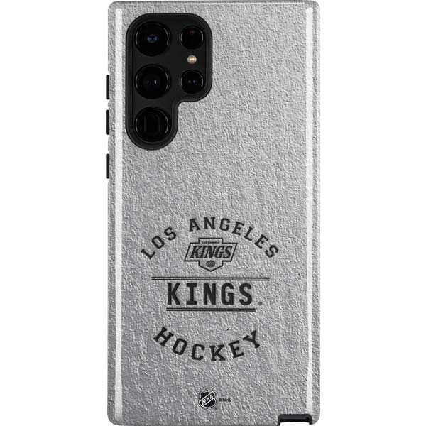 NHL Los Angeles Kings Black Text Galaxy Cases