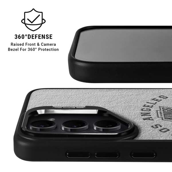NHL Los Angeles Kings Black Text Galaxy S26 Kickstand Case