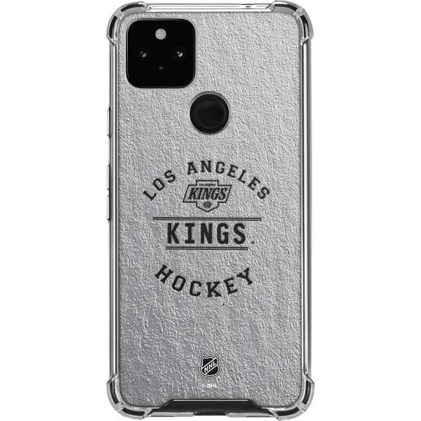 NHL Los Angeles Kings Black Text Pixel Cases